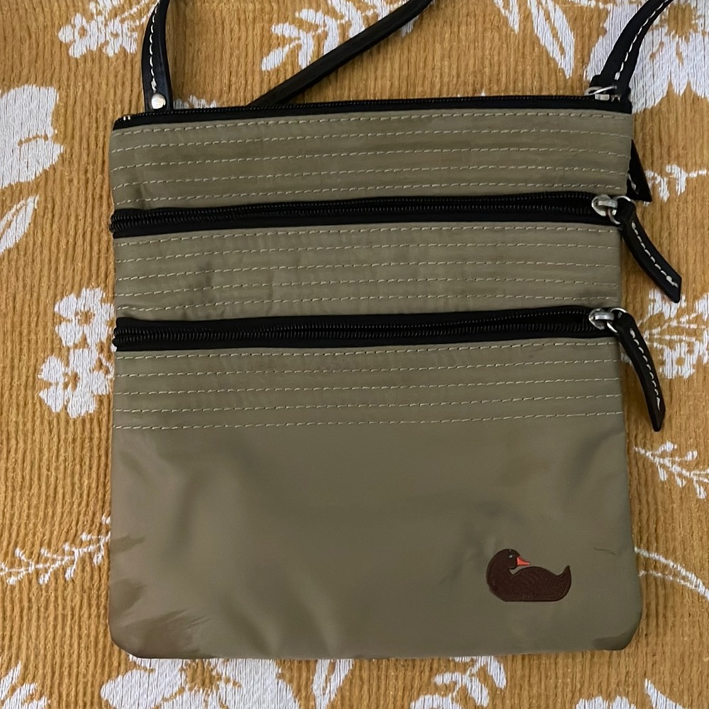 Dooney & Bourke Nylon Triple Zip Shoulder Bag